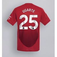 Fotbalové Dres Manchester United Manuel Ugarte #25 Domácí 2024-25 Krátký Rukáv